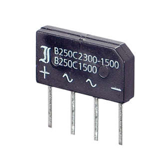 Bridge Rectifier Sil +Aa 600 V 1.5 A B250 C2300 1500