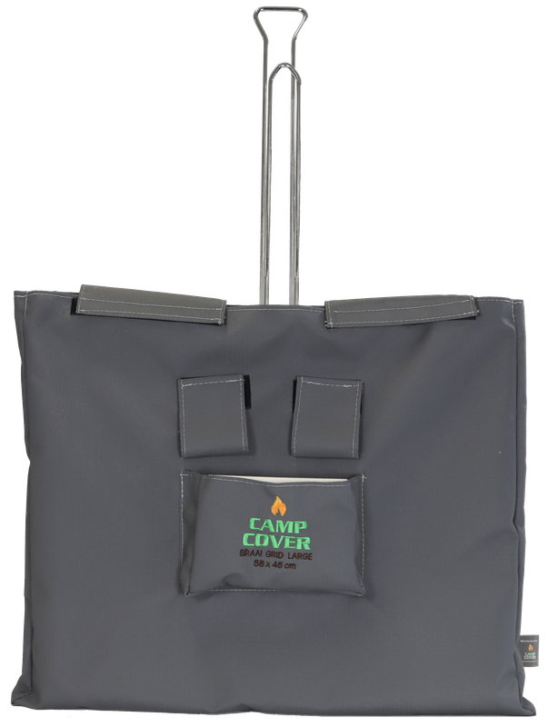 Camp Cover Braai Grid Cover Large Charcoal