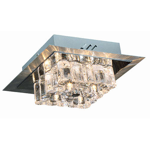 ***Tresco Square C/Light 200x200mm Chrome