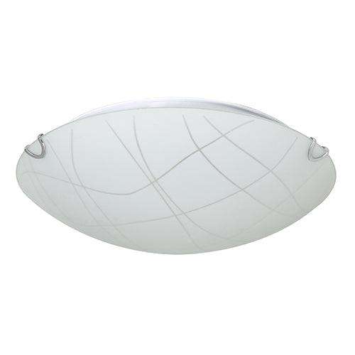 Ceiling Light 300mm Surreal Grid Design White