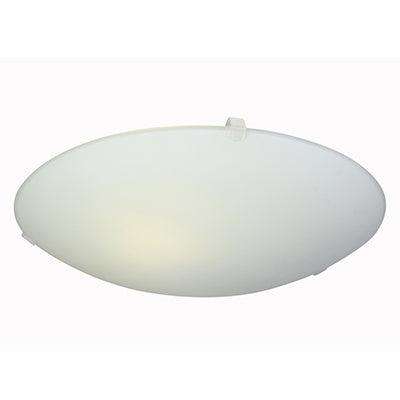 Ceiling Light 250mm Plain Design White E27 1x40w