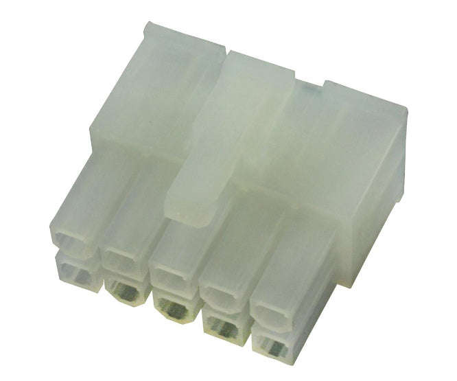 Receptacle Housing Dil 12 W P=4.2mm Wht C4255 Hf 2 X06 P