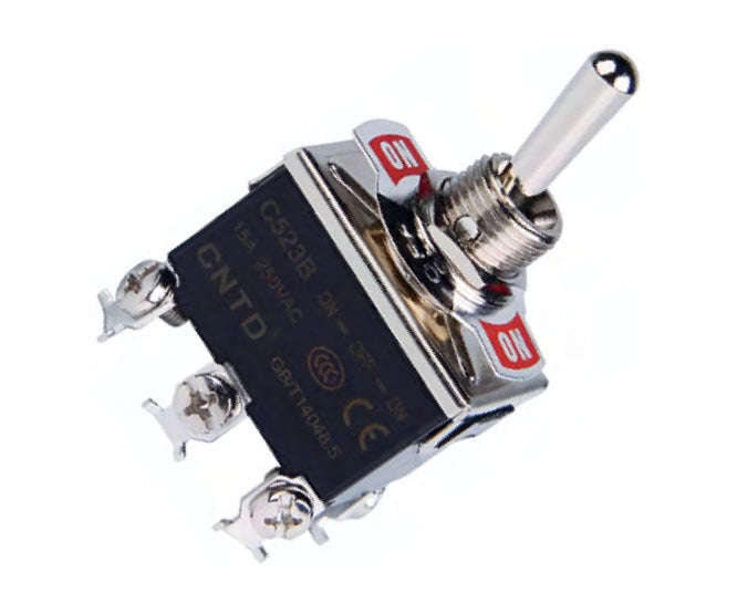 Toggle Switch 15 A 250 Vac Dptt On Off On C5 23 B