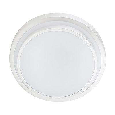 Power C/Light 340mm Silver Tiered Led 24w 4000 K