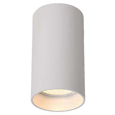 Ceiling Surface Mount Downlight Sand White Gu10 1x50w