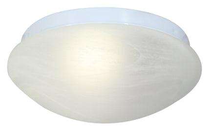 Bathroom Alabaster C/Light 220mm White