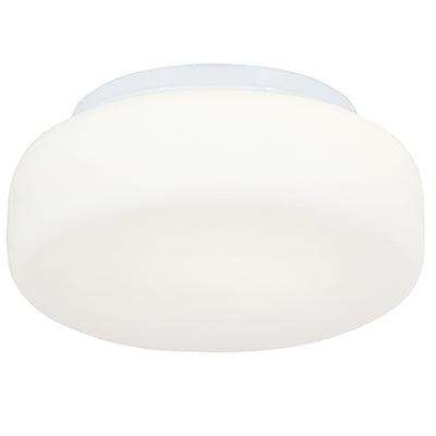 Cheese Round C/Light 250mm White