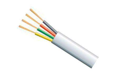 Cable Flat Tel 4 C Flex Cream 300 M/Roll Cabmawg26 4 300 M