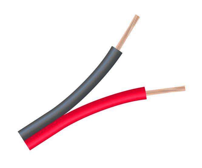 0.2mm2 Twin Flex Black & Red Cable Debulk Rvb2*0.2 M2