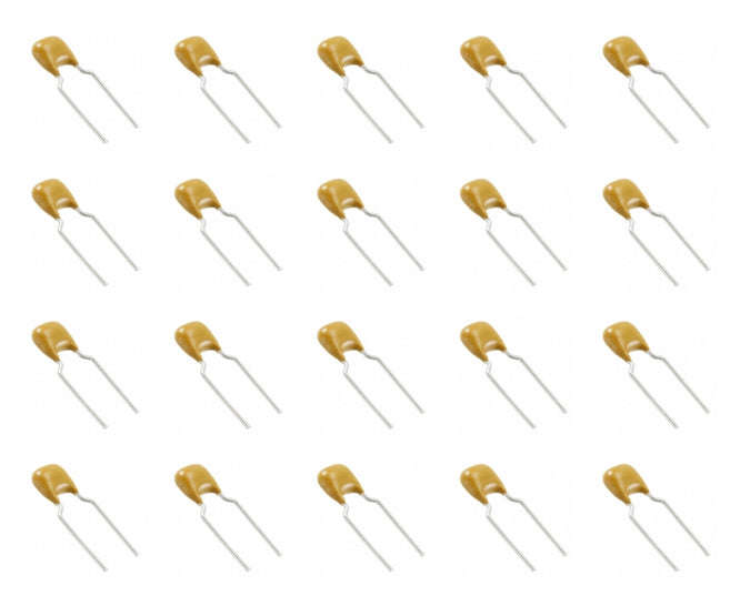 Ceramic Capacitor Disc M/L Y5 V 100n F 50 V P=7.5mm 1 K/Bag A 104 Z17 Y50 Pf2