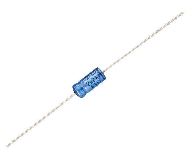 Electrolytic Capacitor Axial 22u F 63 V 13x6mm Sa 22 Uf 63 V