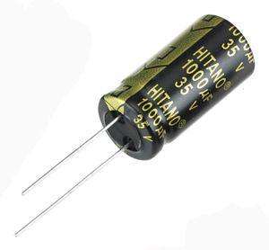 Electrolytic Capacitor Radial 330u F 16 V Ht 8x12 P=3.5 Exr331 M16 B 8x12