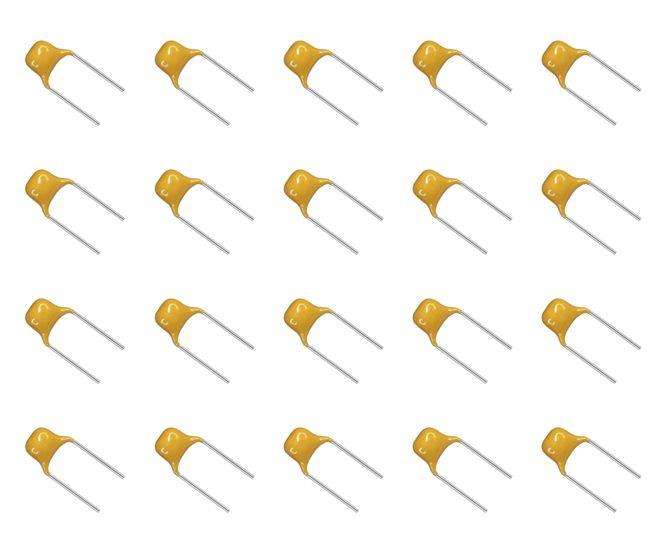Ceramic Capacitor Disc M/L 100n F 50 V P=7.5mm 1 K/Bag R 0805 Y104 Z500