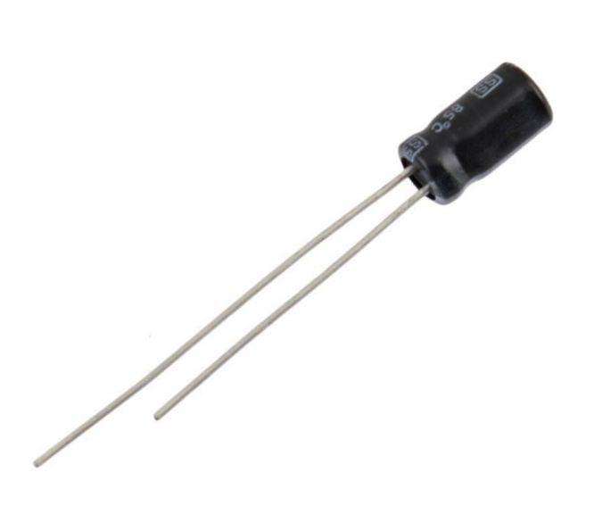 Electrolytic Capacitor Radial 0.1u F 50 V Ht 4x7 P=1.5 Emror1 M50 B 4x7