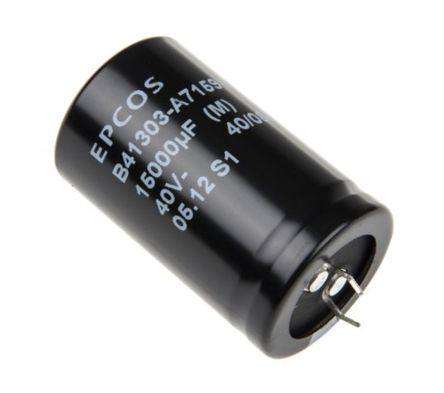 Aluminium Electrolytic Capacitor 15000f 40 Vdc B41303 A7159 M