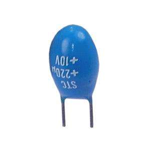 Tantalum Capacitor Bead 220u F 10 V P=5mm Cap Tant 220 Uf
