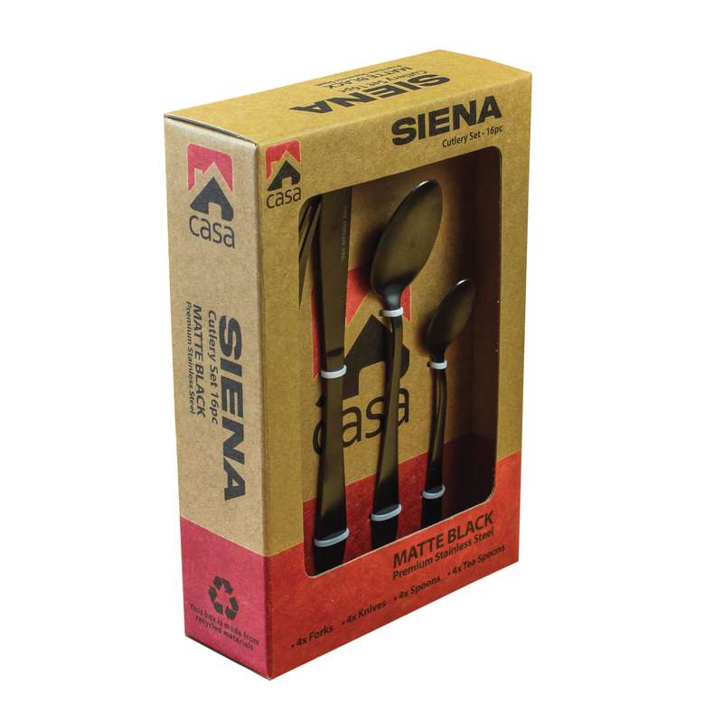 Cutlery Set 16 Pc Steel