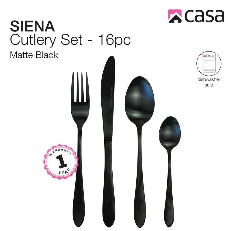 Cutlery Set 16 Pc Steel