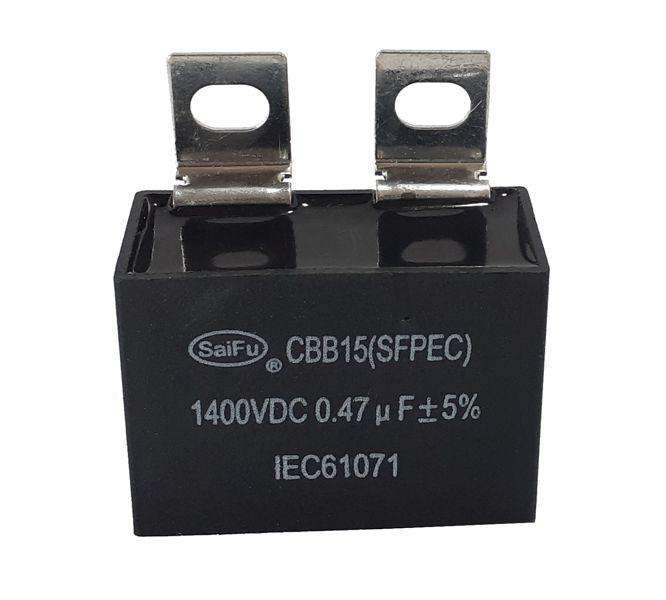 Film Capacitor 0.47u F 1400 Vdc / 350 Vac 5 A Cbb15(sfpec)