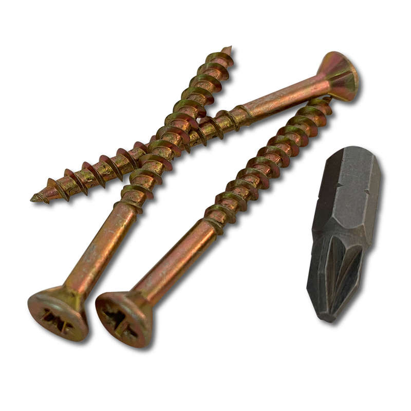Ifasten Cbc Pozi No6 3.5 Mmx40 Mm 500 Pt + Bit