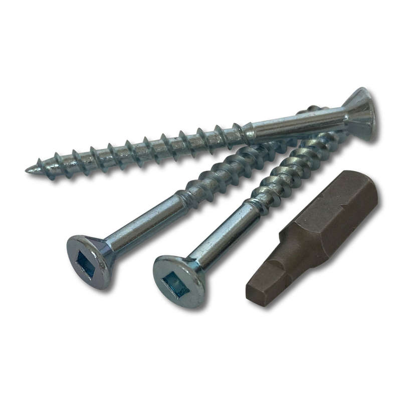 Ifasten Cbc Square No6 Zp 3.5 Mmx16 Mm 500 Pt + Bit