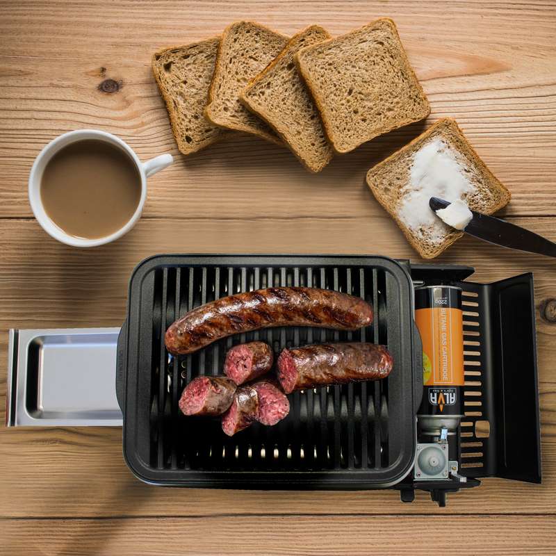 Alva Butane Canister Mini Bbq Cooker + Carry Case
