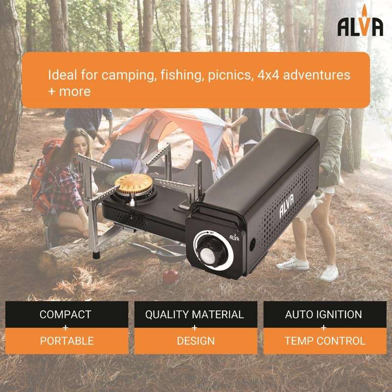 Alva Mini Fold-Up Butane Canister Stove