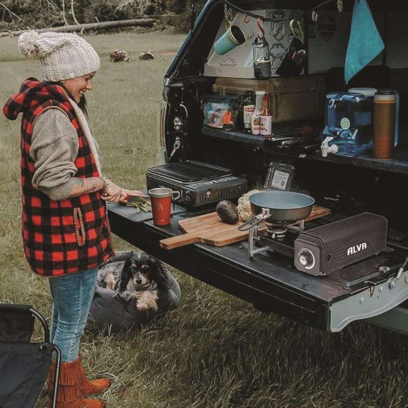Alva Mini Fold-Up Butane Canister Stove