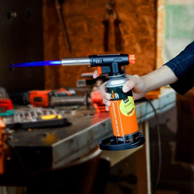 Alva Multi-Purpose Butane Canister Torch With Stand