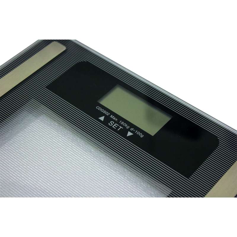 Electronic 7 In 1 Diagnostic Glass Bathroom Scale
