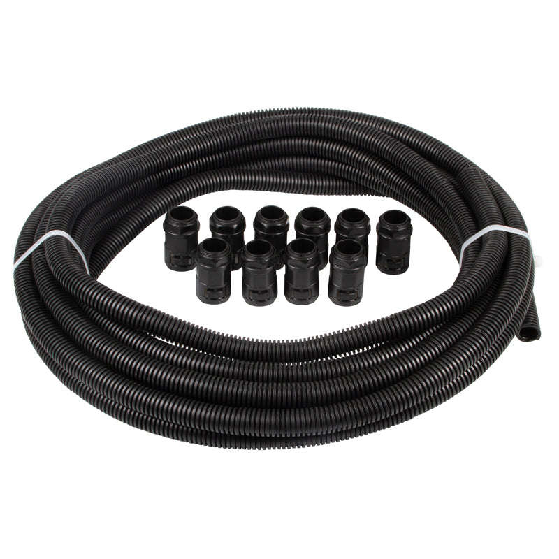 20mm Black 10m Contractor Pack C/W 10 Glands