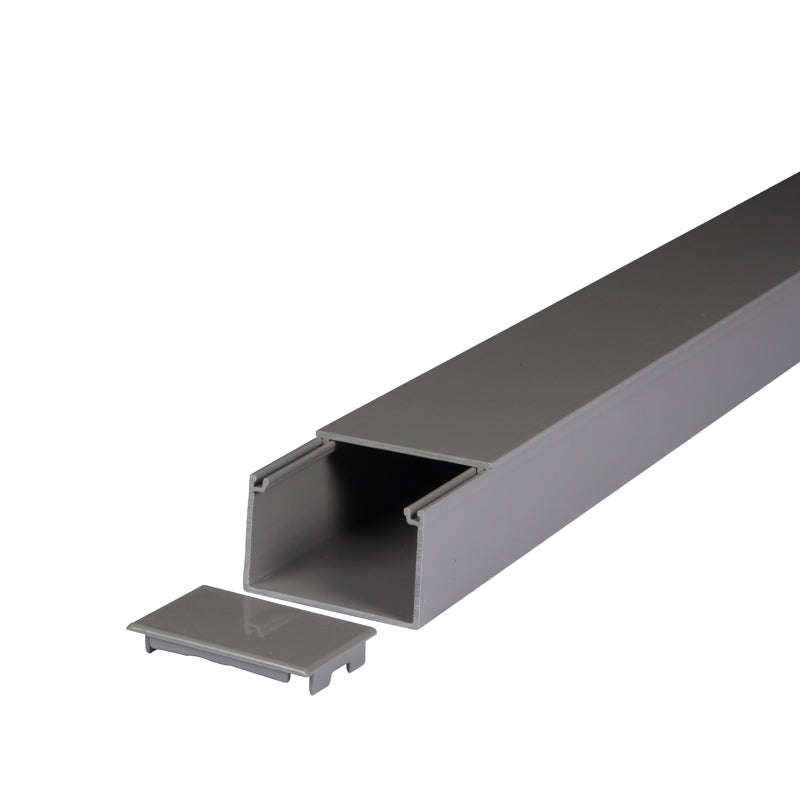 Stop End For 75x75mm Grey Trunking