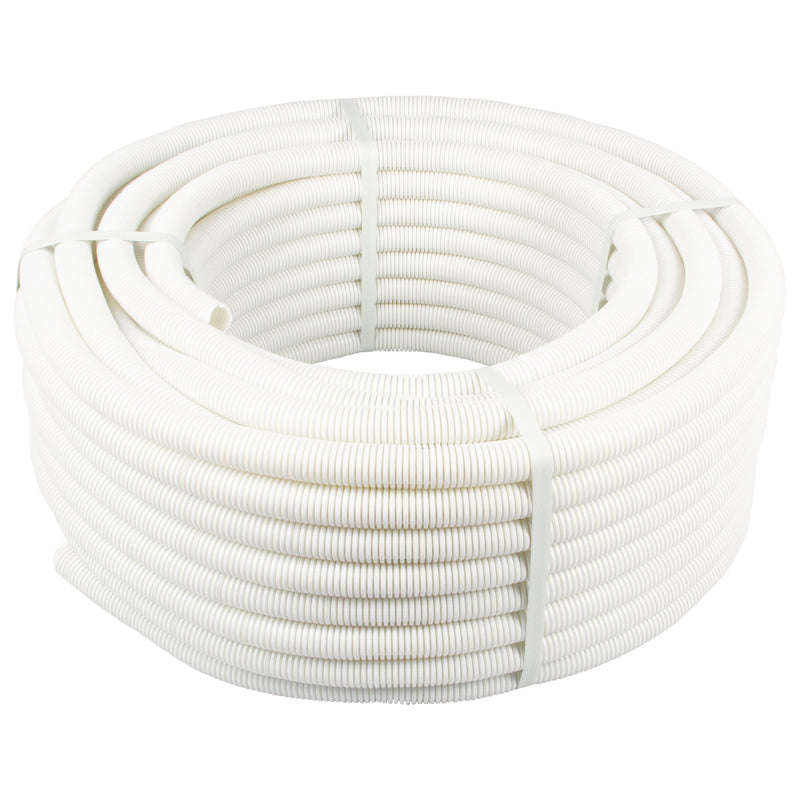 20mm Flexible Conduit (Pvc) White 50 Meters
