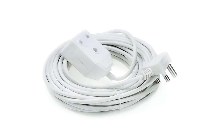 Extension Cord 10 A 15 M White