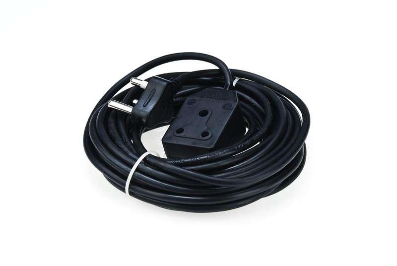 10 A Electrical Ext Lead 10 M Bl