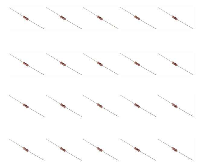 Resistor 2 W Rnd C/F 5% 180 E 1 K Tape In Box Cf200 180 E J Tb