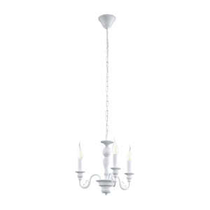 ***Caposile 3 Lt Chandelier White E14 3x40w