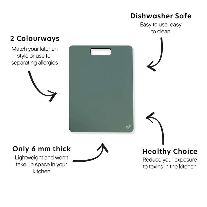 Wood Fibre Chopping Board - Eucalyptus-44 x 32 cm