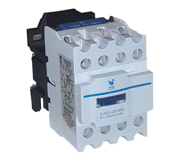 Ac Contactor 25 A 415 Vac Coil 3 Pole N.O. & 1 No Aux Cjx2 2510 W 415 Vac