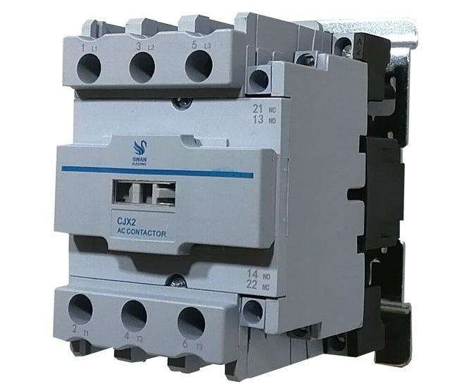 Ac Contactor 95 A 230 Vac Coil 3 Pole N.O., 1 No & 1 Nc Aux Cjx2 9511 W 230 Vac
