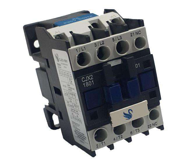 Contactor Din Rail Mount 18 A 400 V (N/C) Co Cjx2 18 Nc 400 V