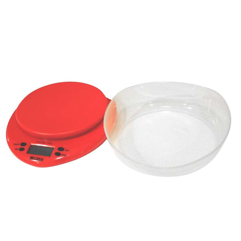 Kitchen Scale With Clear Bowl