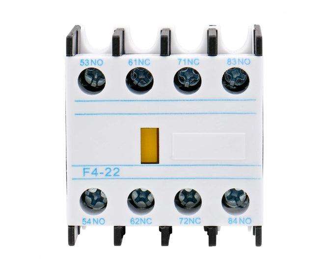 Auxiliary Contacts For Contactor 2 N/O 2 N/C Co Aux F4 22