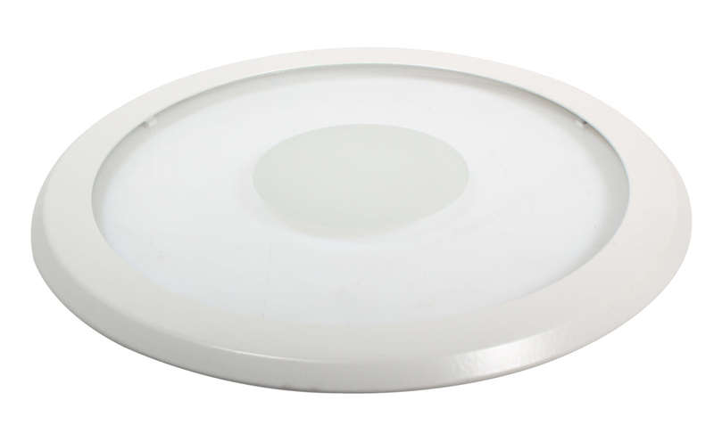 ***Flush & Center Frosted Glass