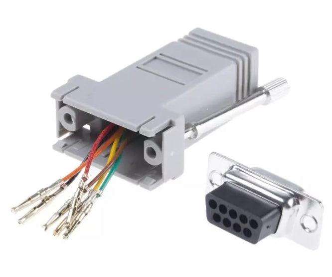 Breakout Adapter D Sub 9 S Rj12 Socket Module Coa Prj12 9 M