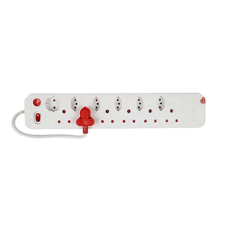 Multiplug 12 Way Surge White E/Mate