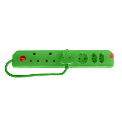Multiplug 6 Way 3 X16 A 2 X5 A 1 Xsch Greenxxx