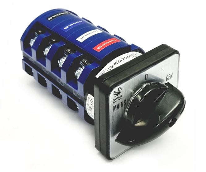 Change Over Rotary Switch 100 A 4 P0 Le Cs Lw26 M/G 100/4 P