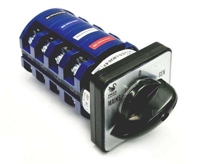 Cam Switch Change Over 1 0 2 160 A 4 P Cs Lw26 1/2 160/4 P