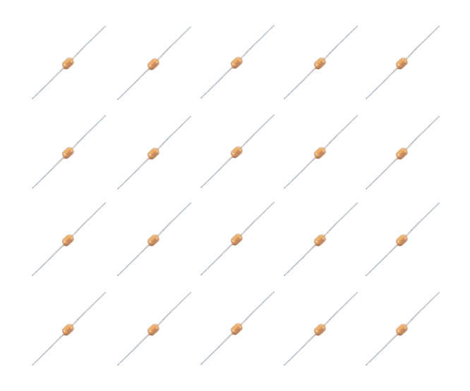 Ceramic Capacitor Axial M/L X7 R 10n F 50 V 5 K/Box Ct42 103 M17 Y500 P T/B